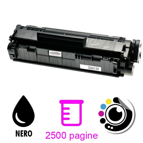Compatibile Toner HP Q2612X / 12X Nero