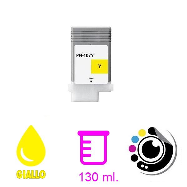 Compatibile Cartuccia Canon PFI107 Giallo PFI-107Y / 6708B001