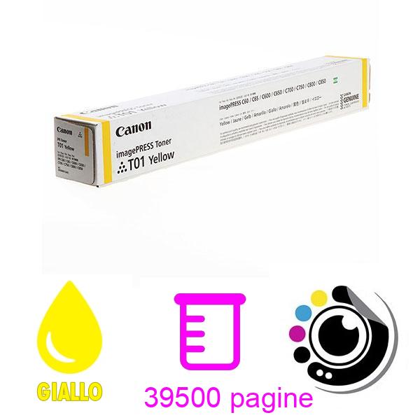 Toner Originale Canon T01 Giallo 8069B001