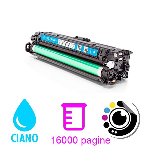 Compatibile Toner HP CE341A / 651A Ciano