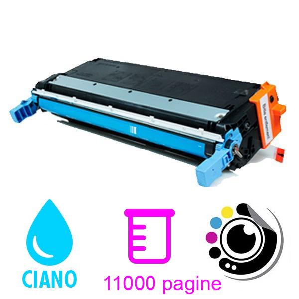 Compatibile Toner HP C9731A / 645A Ciano