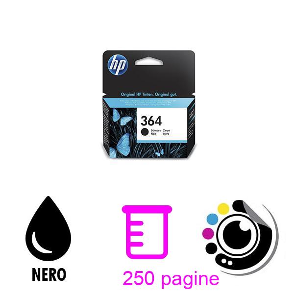 Originale Cartuccia HP 364 Nero CB316EE
