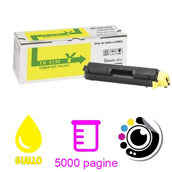 Originale Toner Kyocera TK-5135 Giallo