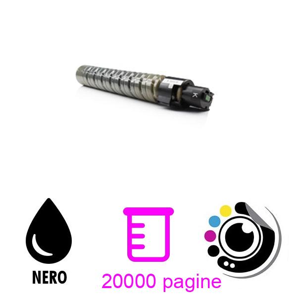Compatibile Toner Ricoh Aficio MP-C2500 / MP-C3000 Nero 888640