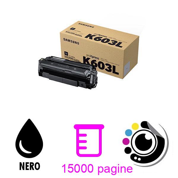 Toner Originale Samsung Samsung CLT-K603L Nero