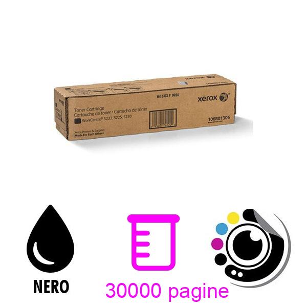 Originale Toner Xerox Workcenter 5222 106R01306 Nero